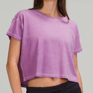Lululemon Cates Tee Sublimado Purple